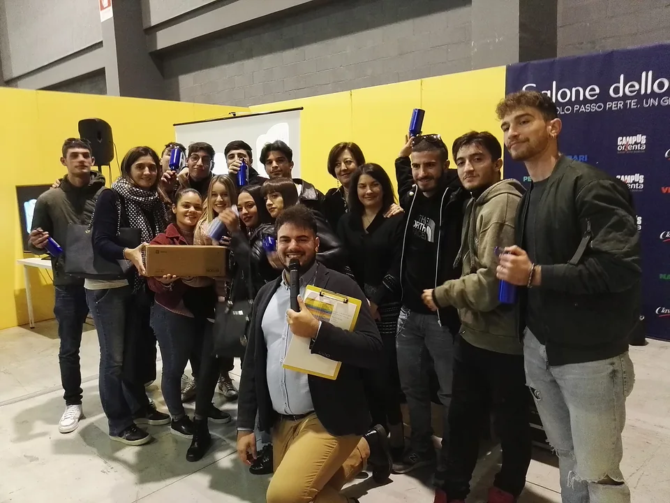Premiazione durante un evento aziendale
